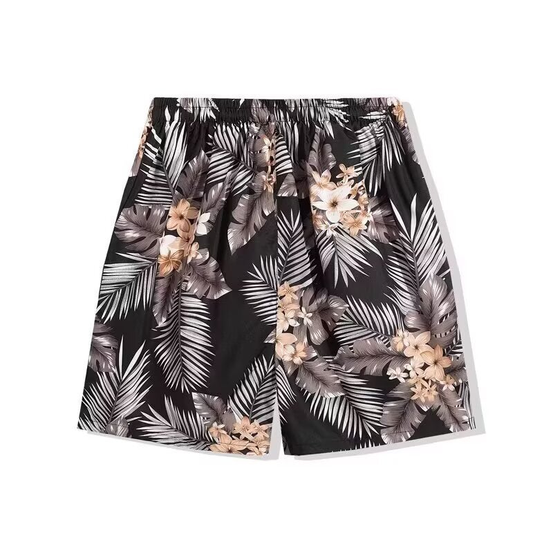Thailand Hawaii Water Splashing Festival Beach Pants Men'S And Women'S Casual Shorts Summer Shorts Quick-Drying Shorts For Couples By The Sea - Image 5